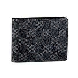 louis vuitton men's wallet black.